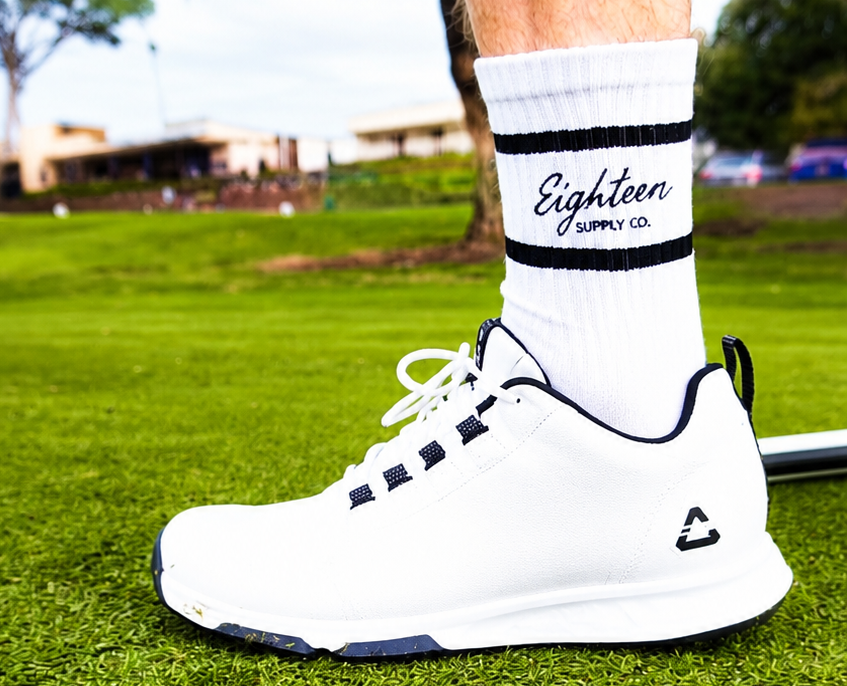 Eighteen Grip Crew Socks